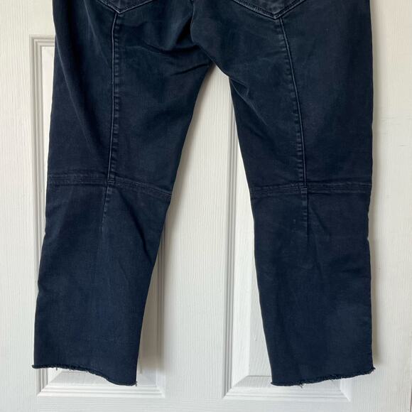 !Item Fitted Racer Cropped Jeans - Size 31 - Picture 5 of 8
